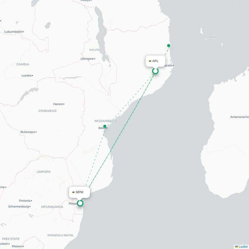 APL - MPM route map