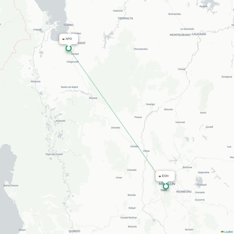 APO - EOH route map