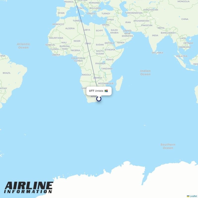 ATH - AMS route map