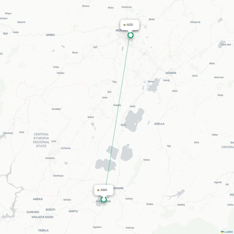 AWA - ADD route map