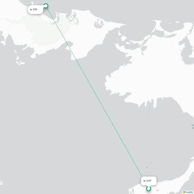 AXP - CRI route map