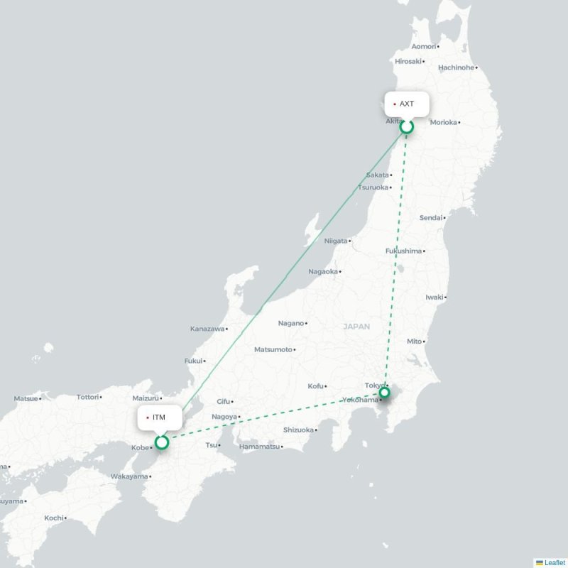 AXT - ITM route map