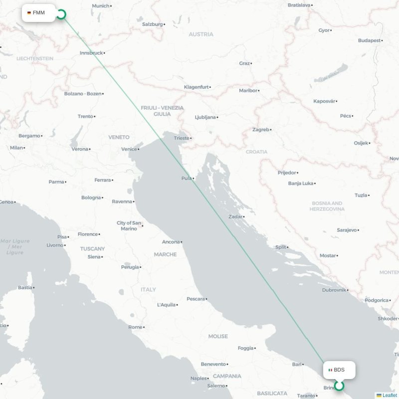 BDS - FMM route map