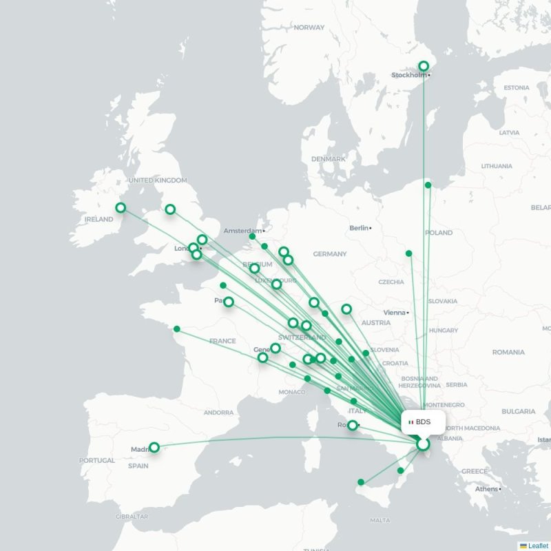 BDS - VCE route map