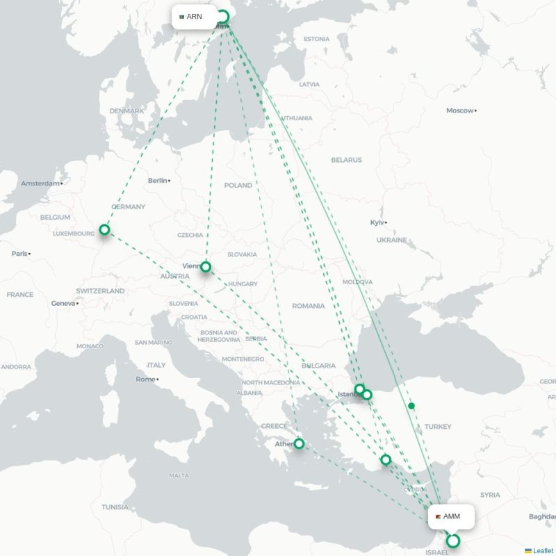 BER - AMM route map