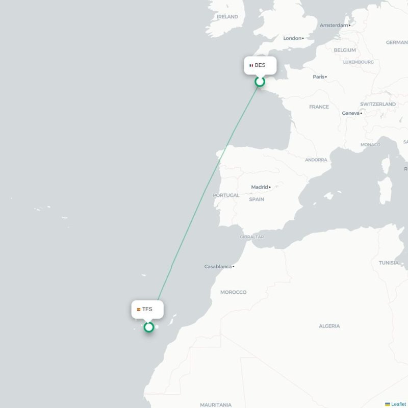 BES - TFS route map