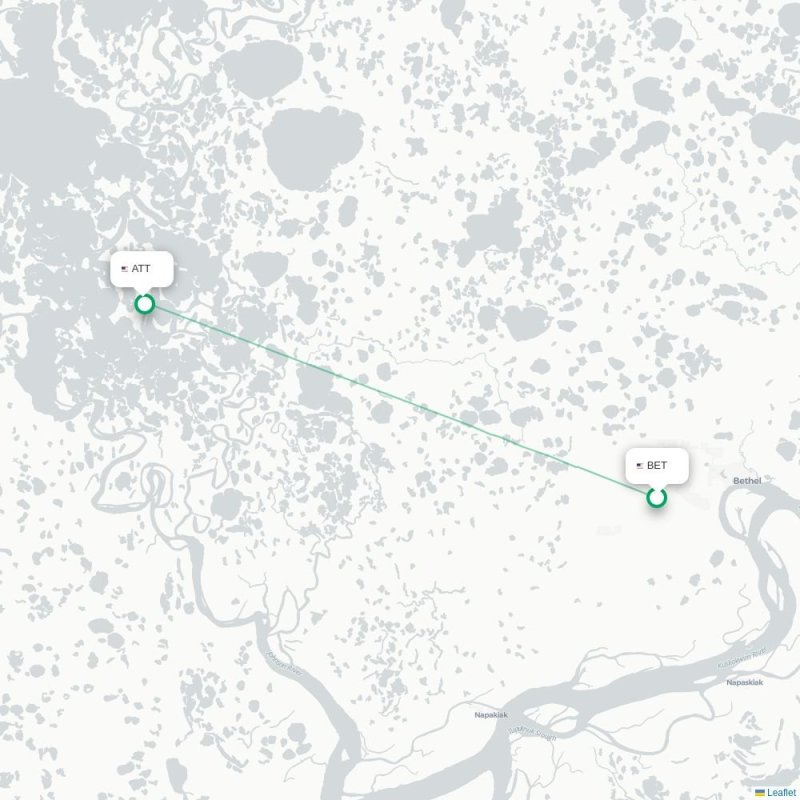 BET - ATT route map