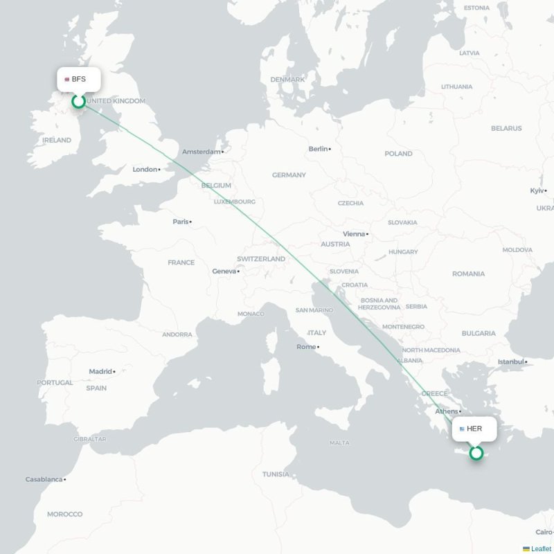 BFS - HER route map