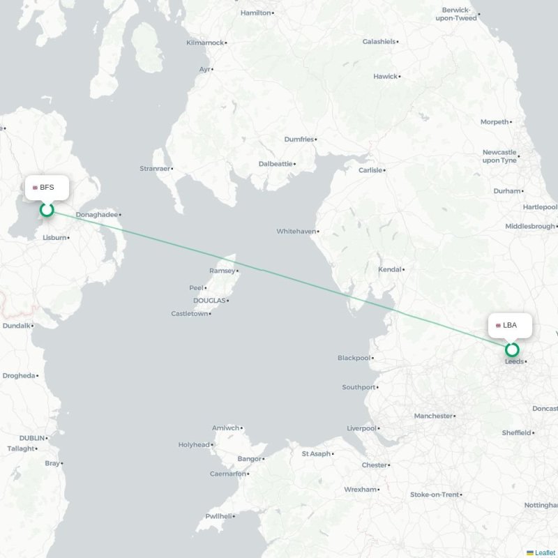 BFS - LBA route map