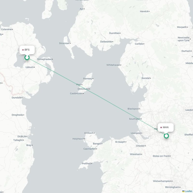 BFS - MAN route map