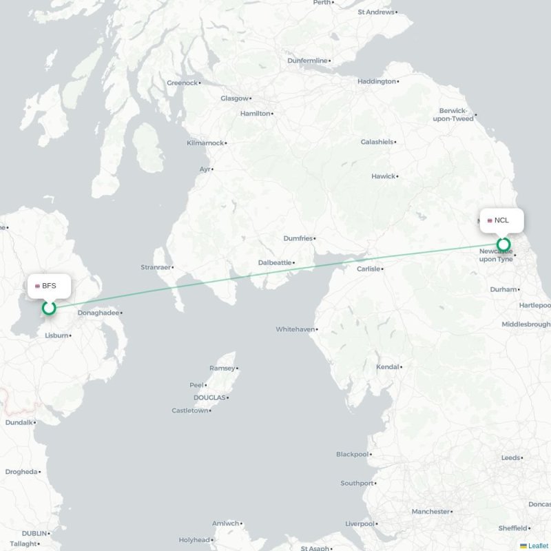 BFS - NCL route map