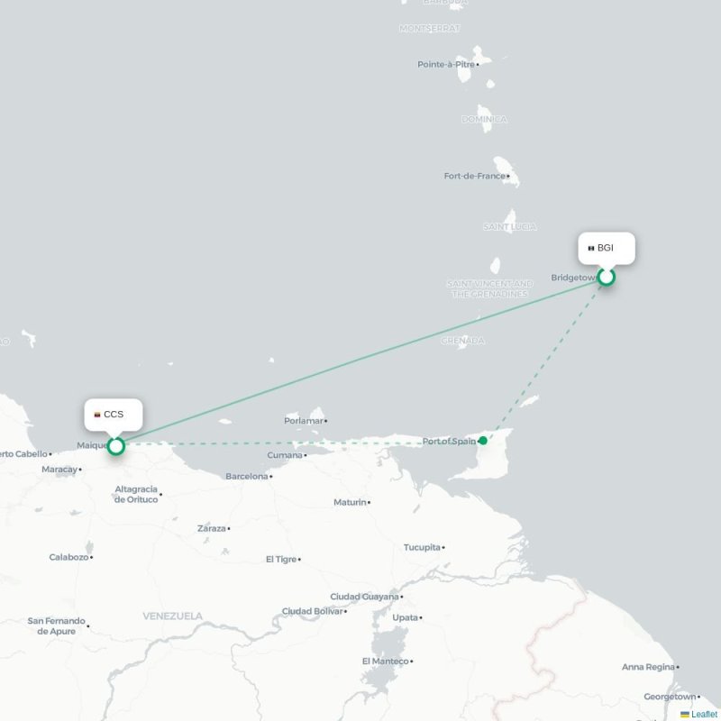 BGI - CCS route map