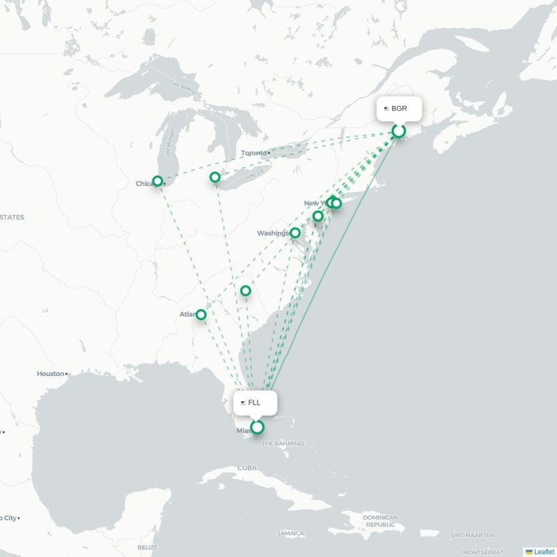 BGR - FLL route map
