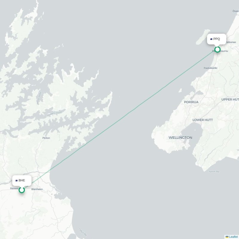 BHE - PPQ route map