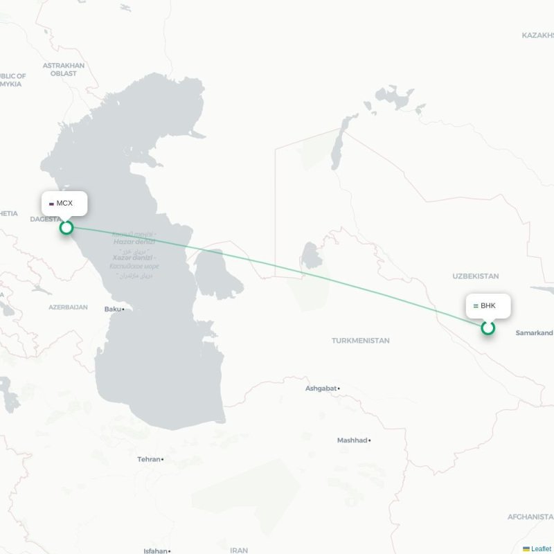 BHK - MCX route map