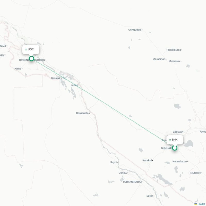 BHK - UGC route map