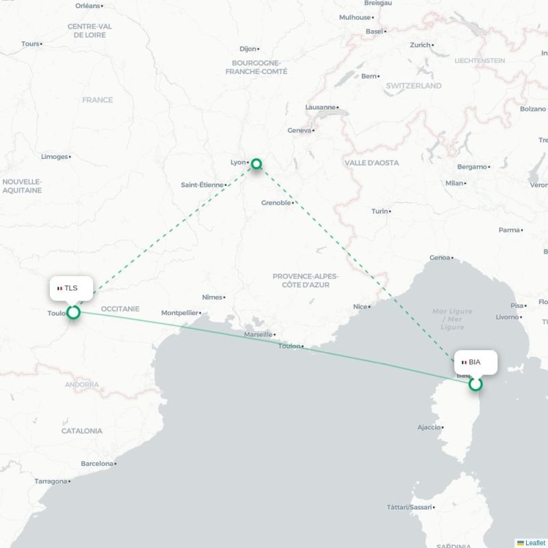 BIA - TLS route map