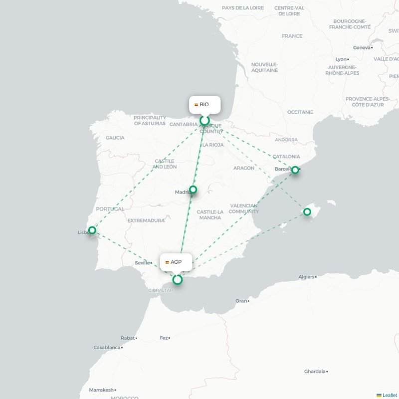 BIO - AGP route map