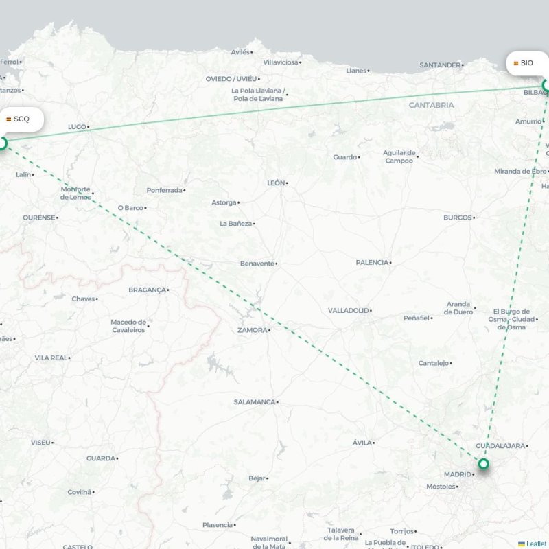 BIO - SCQ route map
