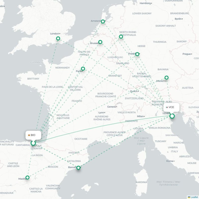 BIO - VCE route map