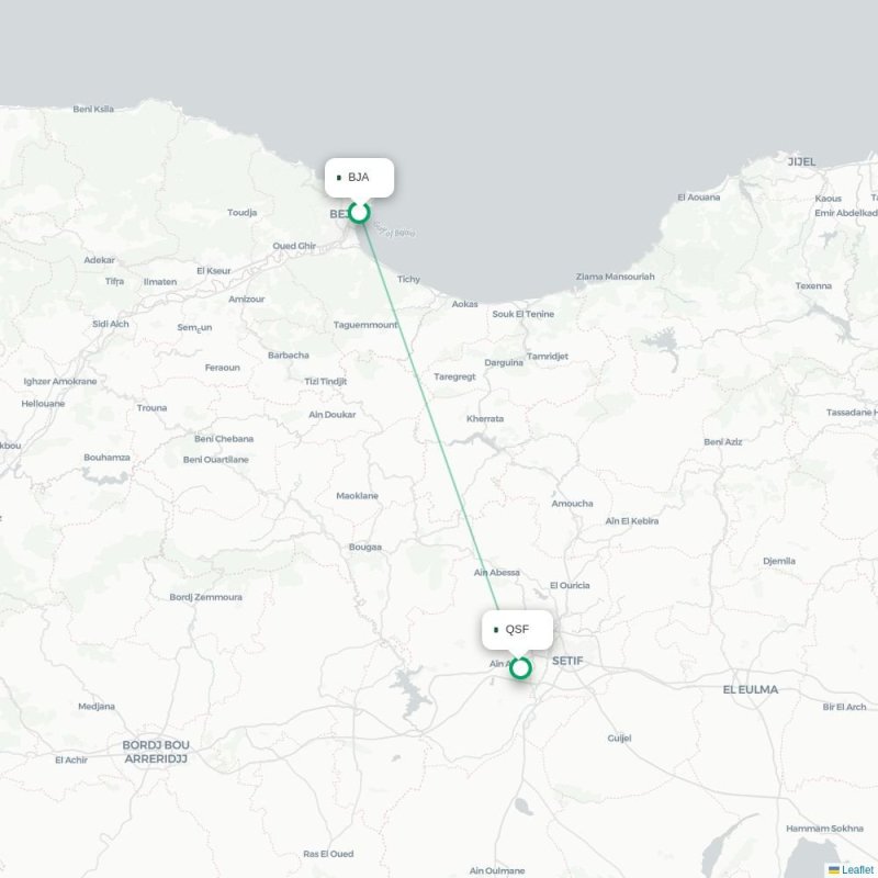 BJA - QSF route map