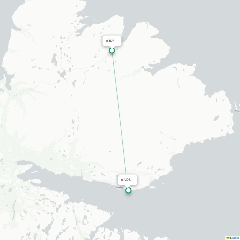 BJF - VDS route map