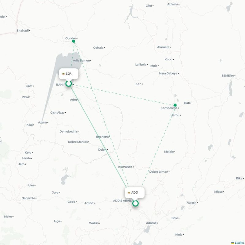 BJR - ADD route map