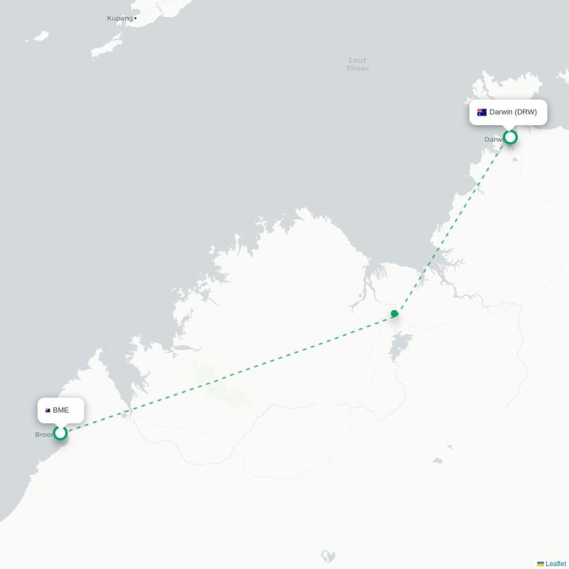BME - DRW route map