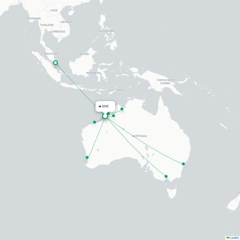 BME - DRB route map