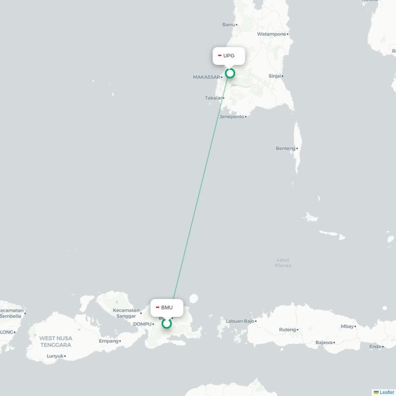 BMU - UPG route map
