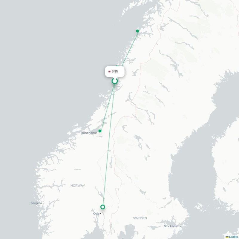 BNN - SSJ route map