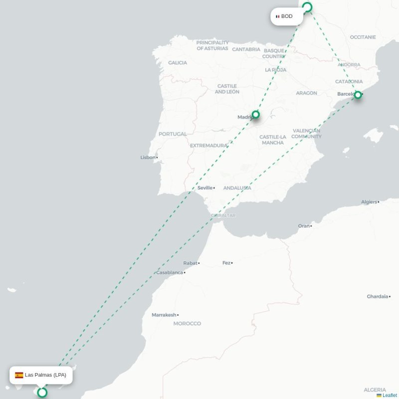 BOD - LPA route map