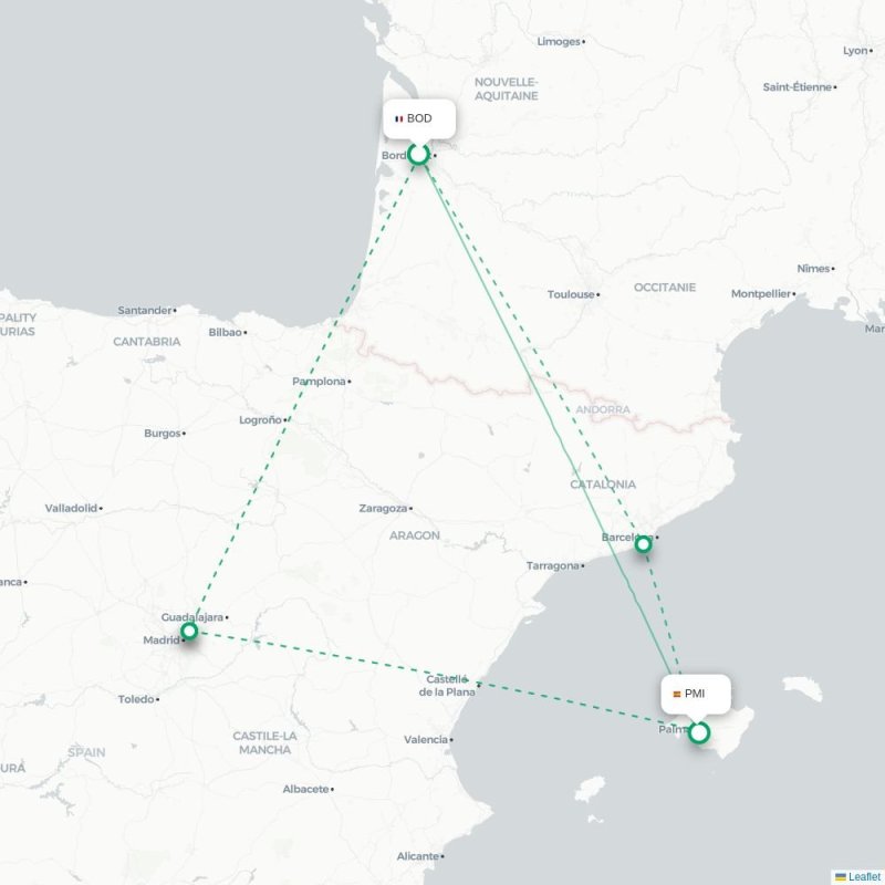 BOD - PMI route map