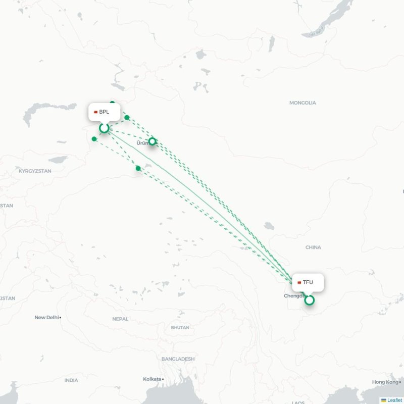 BPL - TFU route map