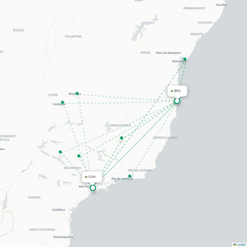 BPS - CGH route map