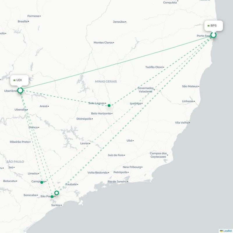 BPS - UDI route map