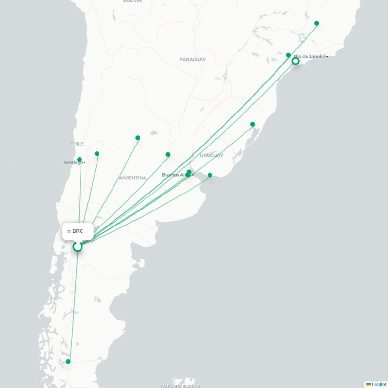 BRC - SCL route map