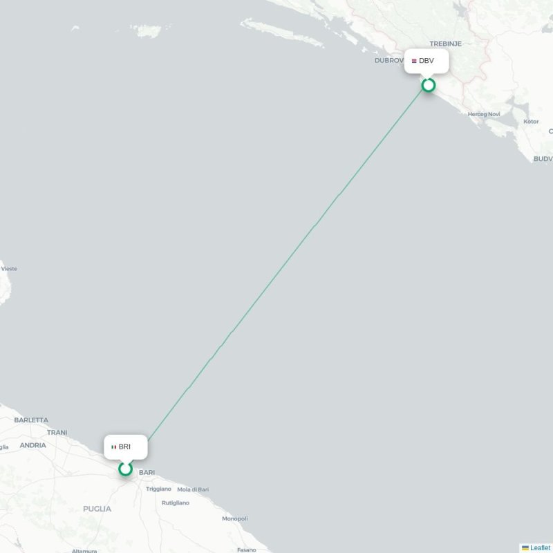 BRI - DBV route map