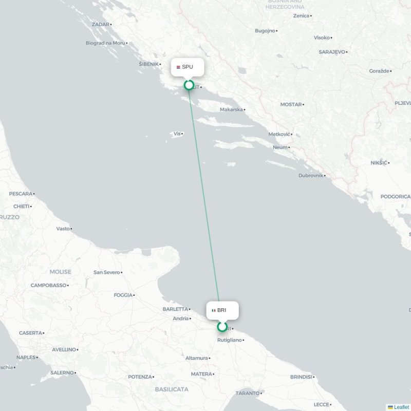 BRI - SPU route map