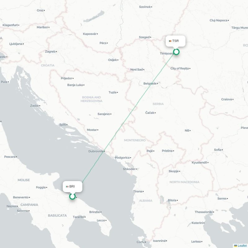 BRI - TSR route map