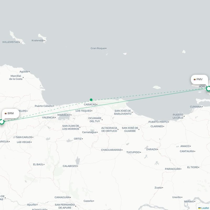BRM - PMV route map