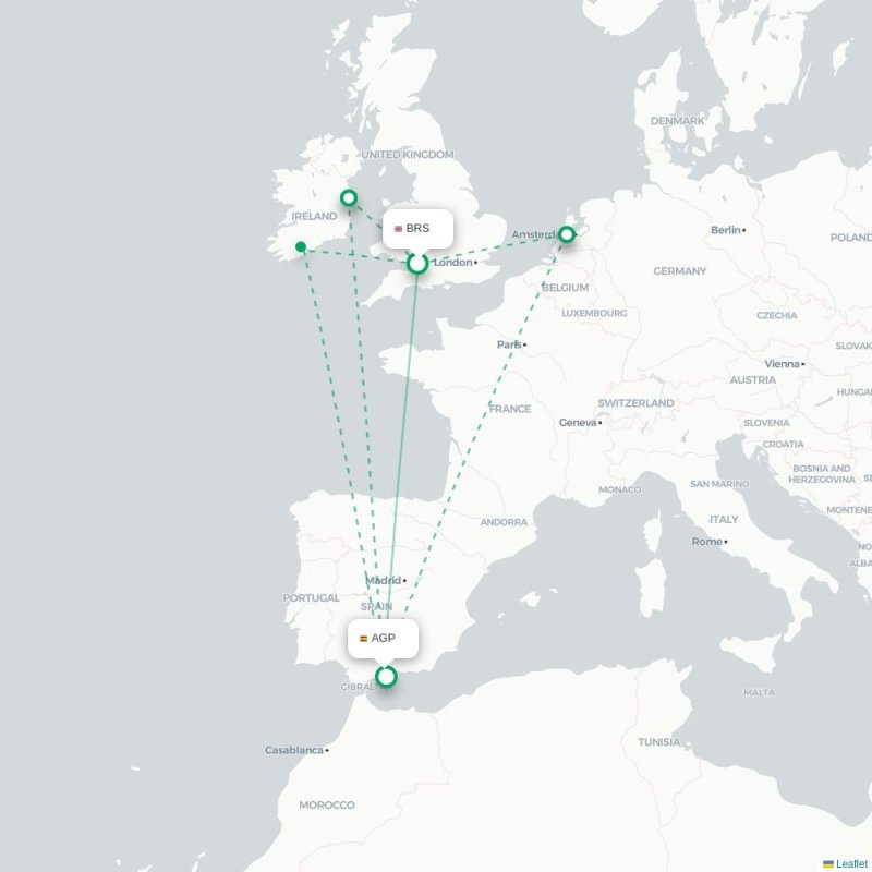 BRS - AGP route map