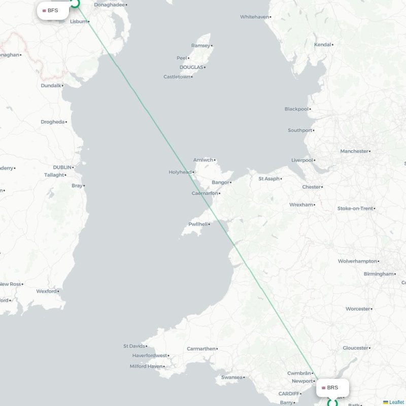 BRS - BFS route map
