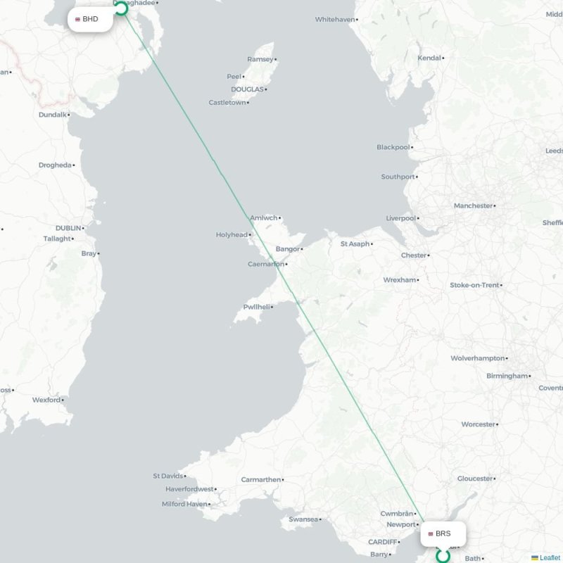 BRS - BHD route map