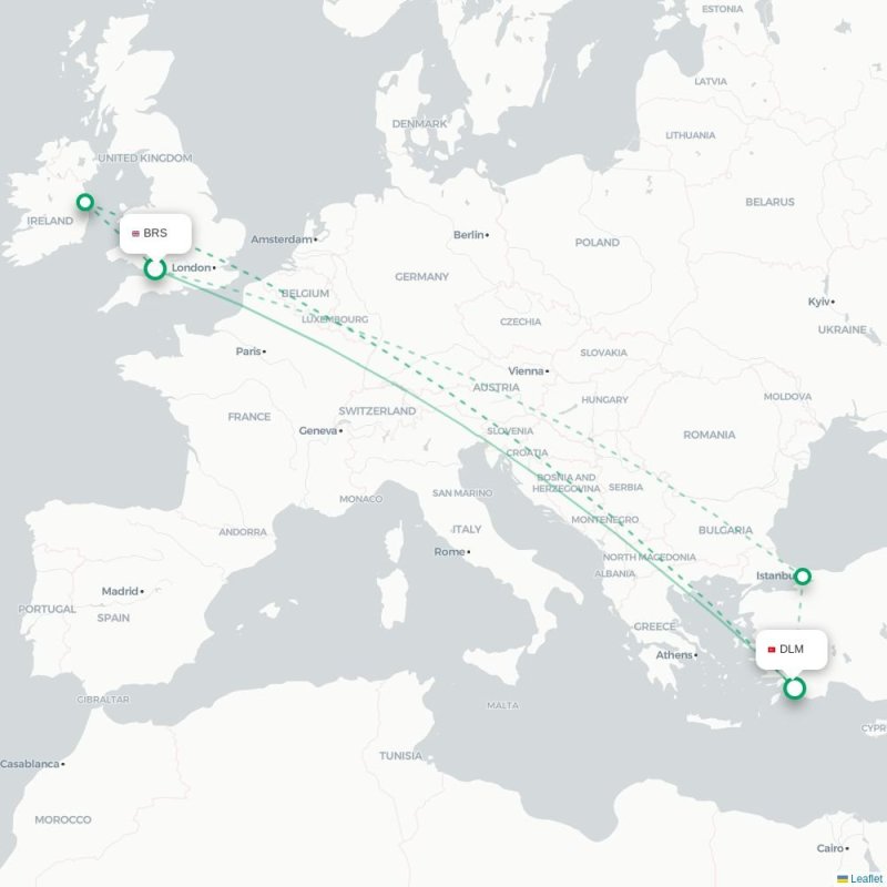 BRS - DLM route map