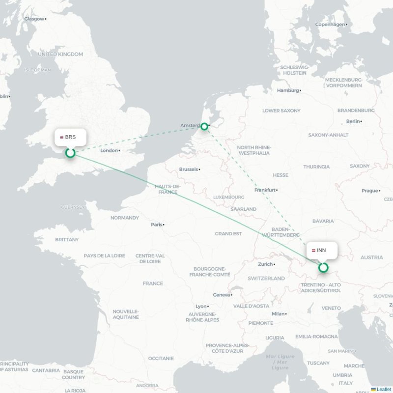 BRS - INN route map