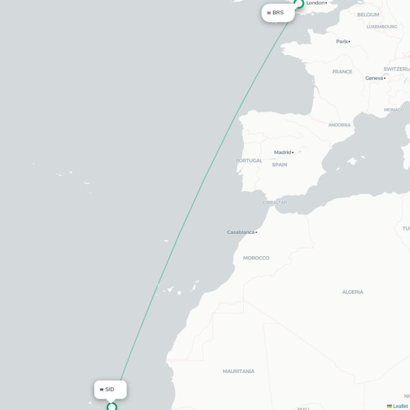 BRS - SID route map