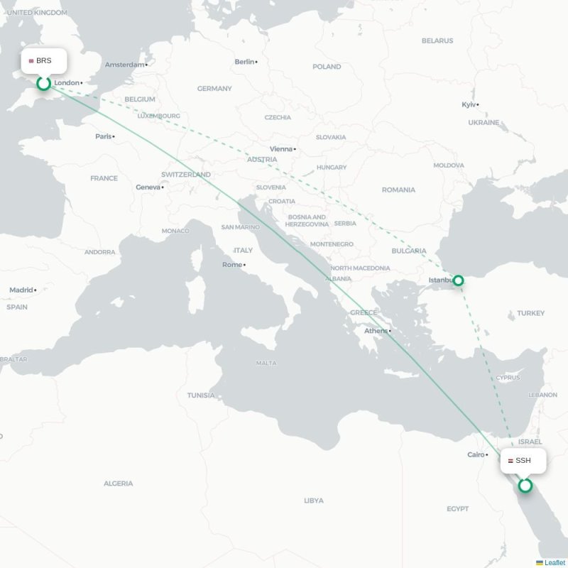 BRS - SSH route map