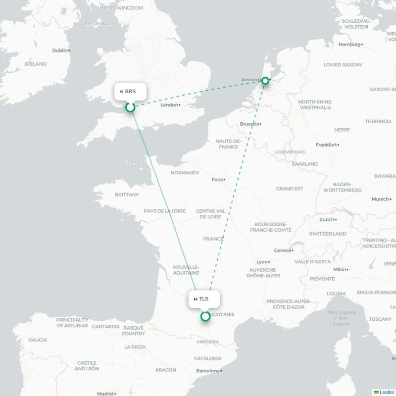BRS - TLS route map