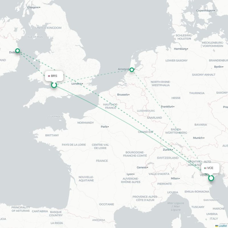 BRS - VCE route map